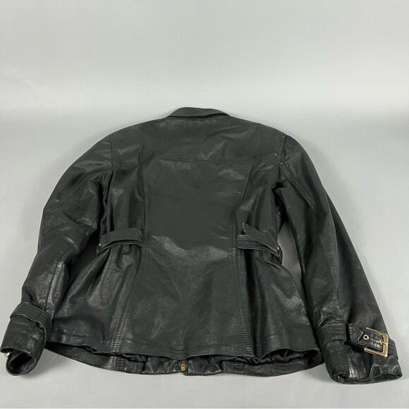 Danier Genuine Leather Waist-Cinch Coat - Picture 9 of 16